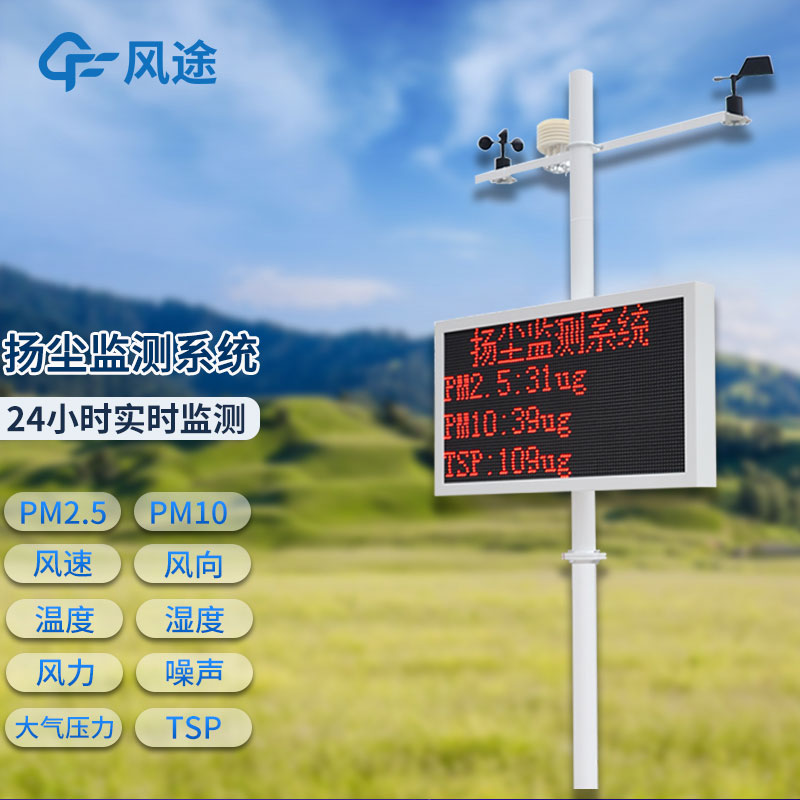 揚塵噪聲監(jiān)測系統(tǒng)的硬件與軟件結(jié)構